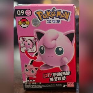 Pokemon Pink Jigglypuff DIY Puzzle